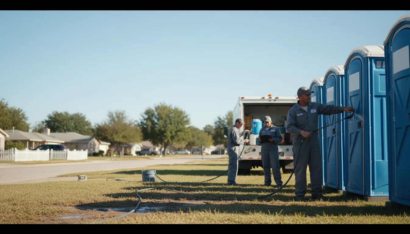 Long-Term Portable Toilet Rental in Watson, OK near me